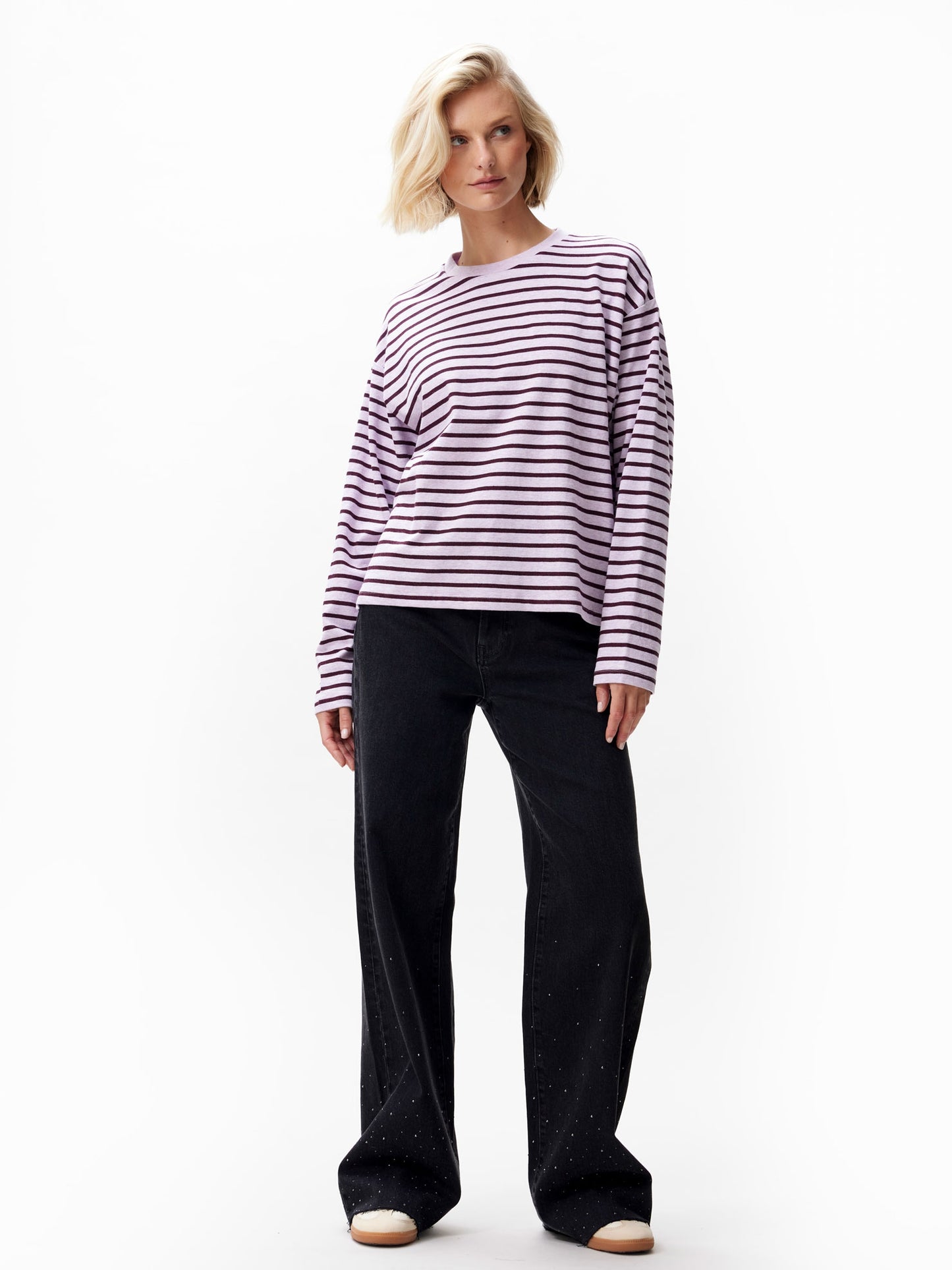 Catwalk Junkie relaxed gestreepte long sleeve