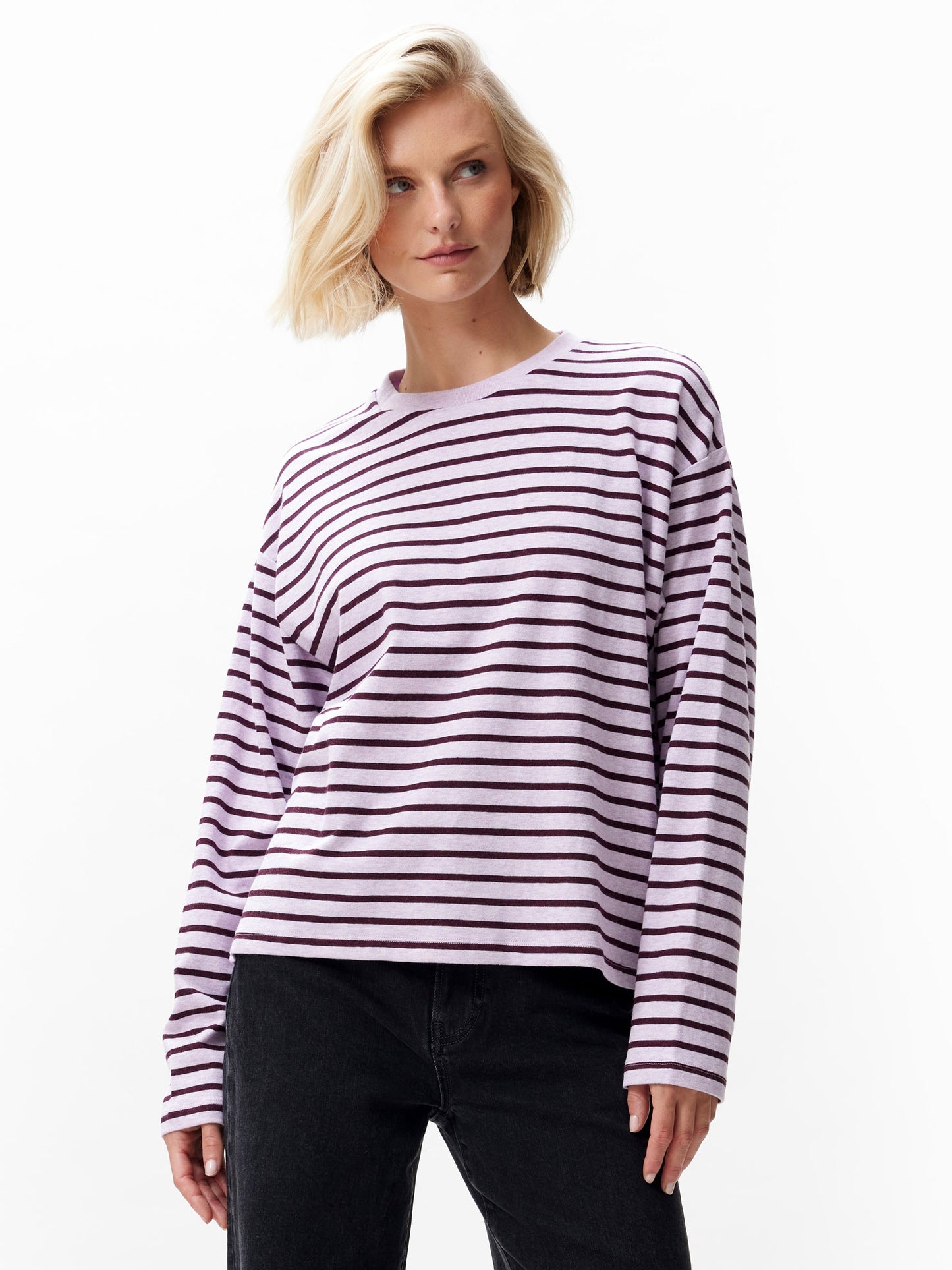 Catwalk Junkie relaxed gestreepte long sleeve